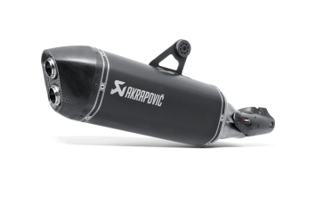 Akrapovic Slip-on Line Titanium Black Einddemper met E-keur BMW R 1200 GS / Adventure 2013 > 2016